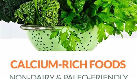 Calcium-Rich Foods (Dairy-Free Options) - Irena Macri | Healthy