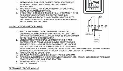 Intermatic Timer Wiring Diagram - IOT Wiring Diagram