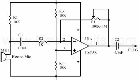 discrete mic preamp schematic