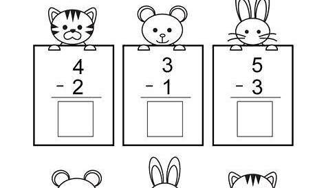Free Kindergarten Addition Worksheets - Learning To Add | Kids math