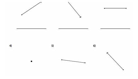 Identifying Points, Lines, Rays and Line Segments Worksheets For Grade