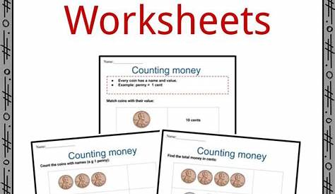 Counting Money Worksheets | Important Coins & Bills Summary