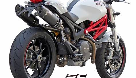 Oval Exhaust by SC-Project Ducati / Monster 696 / 2014 (D04-12)