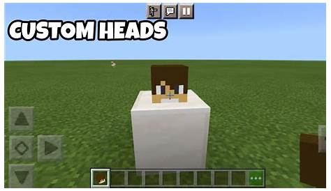How to get Custom Heads in Minecraft Bedrock 1.16 - YouTube