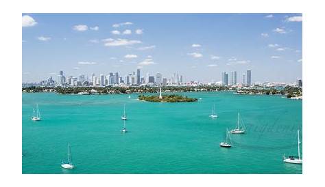 Sailboats on Biscayne Bay, Miami, Florida | Craig Denis Professional