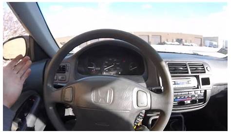 How to Center Your Steering Wheel Honda Civic 1996-2000 (or any car