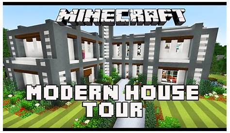 Minecraft: Modern House Tour - YouTube