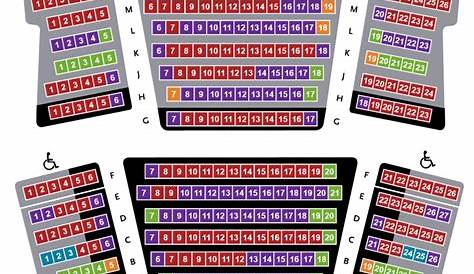 guthrie proscenium seating chart