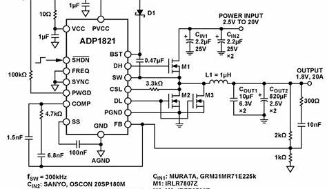 step down converter circuit diagram