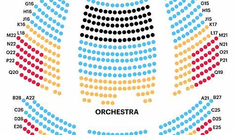 Crown Theatre Seating Map | Elcho Table