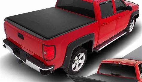 For 2016 to 2019 toyota Tacoma 5' Bed Fleetside Adjustable Tri -Fold
