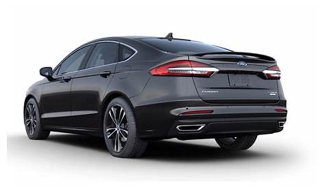 New Agate Black Color For The 2019 Ford Fusion: First Look