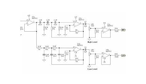 Electronics Circuit Application: 2-Way Electronic Crossover Network
