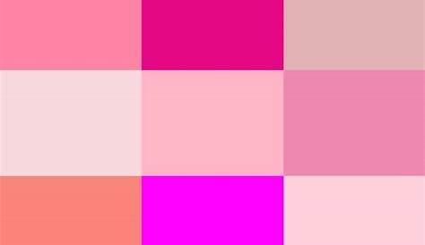 Different Shades of Pink Color with Names00001 - FeminaTalk