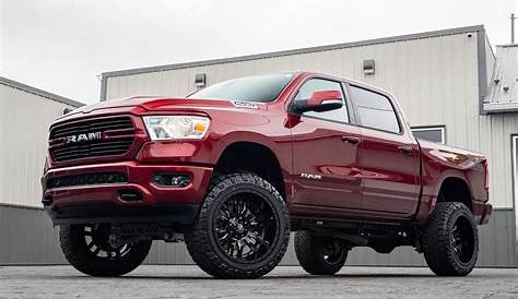 Lifted 2020 Ram 1500 with 22×12 Fuel Sledge Wheels and 6 Inch Rough