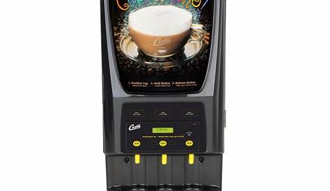 Curtis PCGT3700 Primo Cappuccino Dispenser with Three Hoppers and