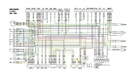Wire diagram vt1100 1985-1986 - updated version? | Honda Shadow Forums