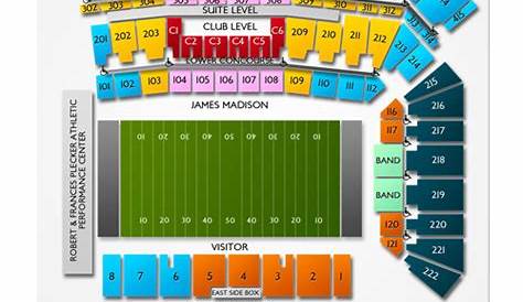 bridgeforth stadium seating chart