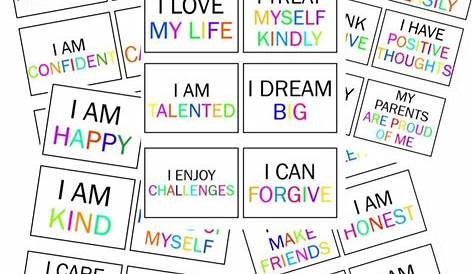 Pin on Affirmations for kids