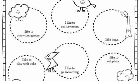 good friend worksheet kindergarten