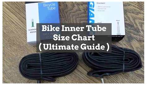 Bike Inner Tube Size Chart: How Do You Know? | Cycling Wing