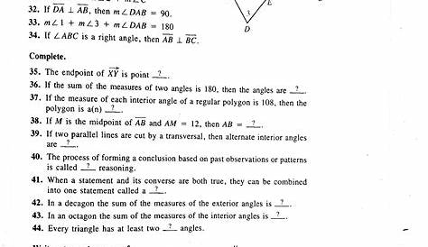 Worksheet Triangle Sum And Exterior Angle Theorem — db-excel.com