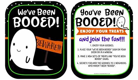 you've been booed printable pdf free
