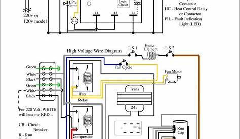 split ac compressor wiring diagram
