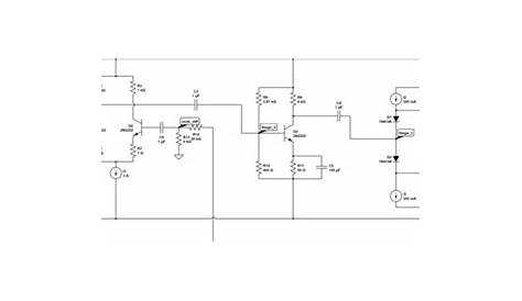 class b amplifier schematic
