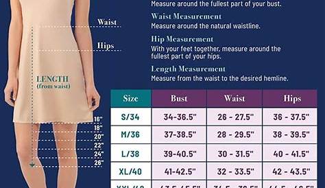 vanity fair size chart for underwear