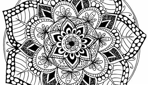 25+ bästa idéerna om Mandala Coloring Pages på Pinterest | Adult