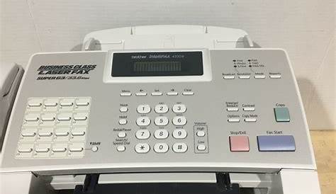 Brother Laser Fax Super G3 Manual