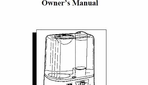 relion humidifier manual