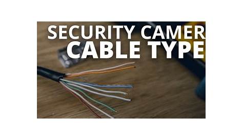 wiring security cameras cat5
