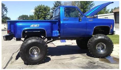 1978 Chevy truck stepside 4x4 monster for sale