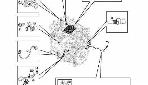 Vauxhall ZAFIRA-B - Powertrain sensors and engine control module (contd
