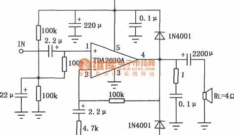 TDA2030A Audio power amplifier circuit diagram - Tube_Amplifier - Audio