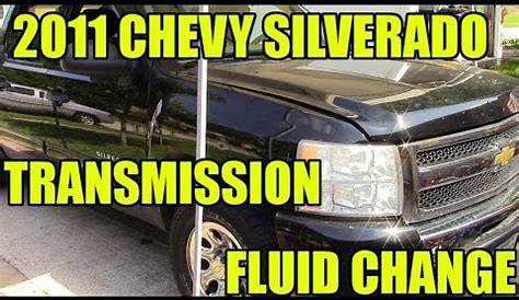 2012 chevy silverado transmission fluid