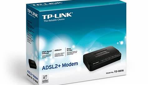 tp-link td-8616 adsl2+ modem manual