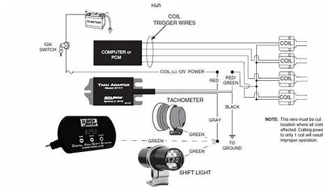 autometer shift light wiring diagram