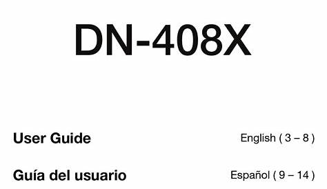 DENON DN408X USER MANUAL Pdf Download | ManualsLib