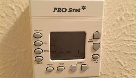 Pro Stat 2 Thermostat Manual