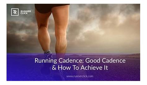 ideal cadence for running