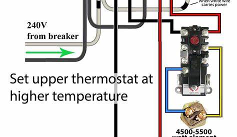 Hot Water Heater Wiring Diagram - Cadician's Blog