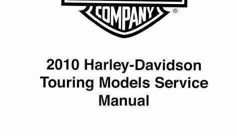 harley-davidson owners manual pdf