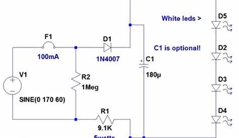 night light circuit diagram