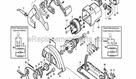 skilsaw switch wiring