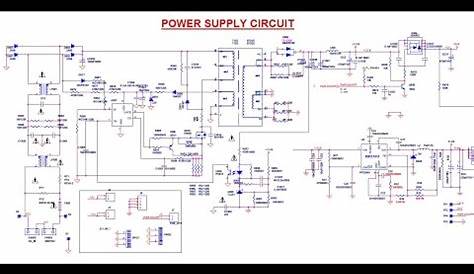 TCL LED TV CIRCUIT DIAGRAM WITH VOLTAGES - YouTube