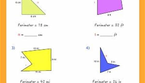 Area and Perimeter | Third Grade Math Worksheets | Biglearners