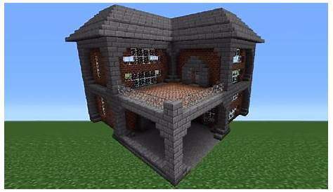 Minecraft Tutorial: Brick House - 1 - YouTube